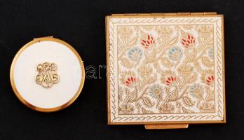 Bizsu tétel, benne: 1 nyaklánc, 1 medál, 2 pár mandzsettagomb, 2 púdertartó dobozka, összesen: 8 db