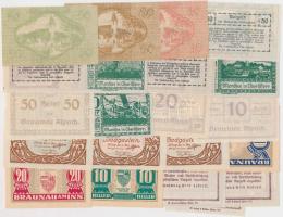 Ausztria 1920. 21db szükségpénz 7 városból, városonként 3xklf T:I,I-
Austria 1920. 21pcs of necessit...