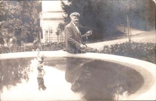 Hévíz, Mattisz Pál fényképész felvétele, photo