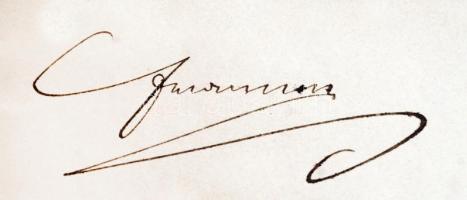 1896 Ferenc József-rend adományozásával kapcsolatos iratok, köztük a felterjesztés Ferenc József alá...