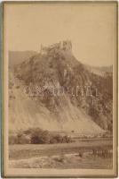 cca 1890 Óvár vára 2 db keményhátú fotó 11x17 cm