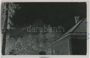 cca 1940 Sümeg vára fotó és negatív
