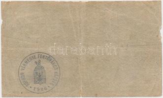 1918. 25K 3mm, hullámos hátlappal "Sopron Vármegye Fertőrákos Község 1906" felülbélyegzéss...
