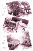 52 db vegyes japán városképes lap, vegyes minőségű / 52 mixed Japanese postcards, mixed quality