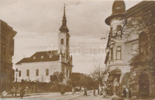 Budapest I. Krisztina tér, templom, 'Pesti Haza' (EK)