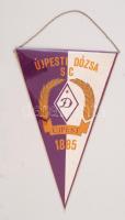 Újpesti Dózsa SC eredeti sportzászló, 34x22cm
