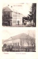 Tiszolc, Evangélikus népiskola, Állami népiskola, Hortinsky F. kiadása / Evangelical school, school