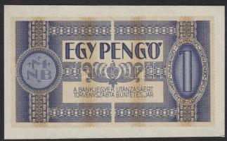 1938. 1P Csak hátlapi nyomat T:I RR!!