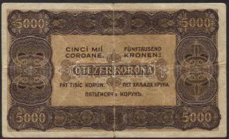 1923. 5000K "Magyar Pénzjegynyomda.." T:II/III