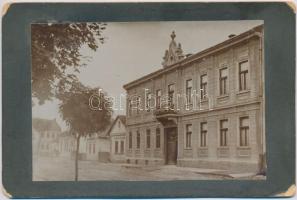 Turócszentmárton, kartonra ragasztott fotó, hátulján feliratozva, 11×16,5 cm /  Martin/Sankt Martin, photo on cardboard, with inscription on its back, 11×16,5 cm