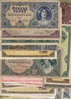 Kis hagyaték pengő tétel, 42 db jobbakkal T:II,II/III