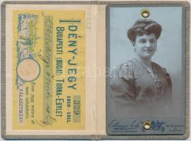 cca 1900 Budapesti (Budai) Torna Egylet bérlete a Széne téri korcsolyapályára