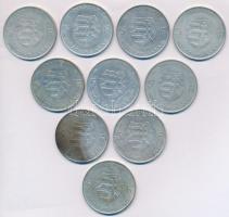 1947. 5Ft Ag "Kossuth" (10x) T:2-,3