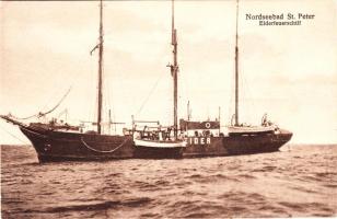 Eiderfeuerschiff, Nordseebad St. Peter