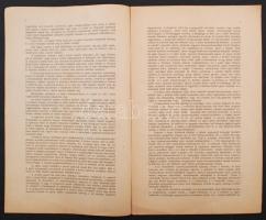 1918 A Szent Gellért gyógyfürdő és szálló építési munkálatait bemutató nyomtatvány. Bp., székesfővár...