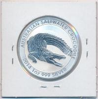 Ausztrália 2014. 1$ Ag "Bordás krokodil" T:BU
Australia 2014. 1 Dollar Ag "Saltwater ...