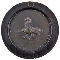 Madarassy Walter (1909-1994) 1938. "10 éves házassági évforduló - Tersztyánszky" öntött Br...