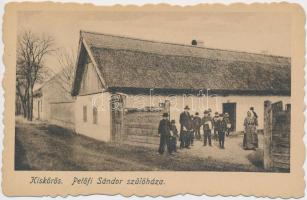 Kiskőrös, Petőfi Sándor szülőháza