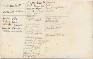 Karpaszományosok iskolája, magyar katonák csoportképe / Hungarian soldiers group photo