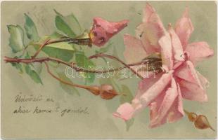 Rose, litho s: C. Klein (EK)