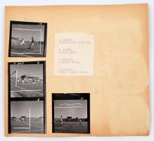 cca 1970 Ujpesti Dózsa - Linzer ASK focsimeccs a Népstadionban. Bojár Sándor fotóriportja 10 fotó ka...