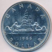 Kanada 1966. 1$ Ag "II. Erzsébet" T:2-
Canada 1966. 1 Dollar Ag "Elizabeth II" ...