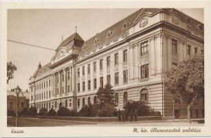 Kassa, Magyar királyi államvasutak palotája / railway palace