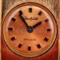 Glahütte mechanikus karóra, szíj nélkül, működik, jelzett