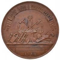 ~1900. "Iparos jutalomérem" Br emlékérem. "SZENT JÓSEF KÖNYÖRÖGJ ÉRETTÜNK! / ISTEN ÁL...