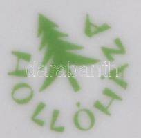 cca 1970 Sztár retro porcelán hamutartó (Hollóháza) 16 cm