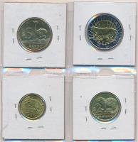 Uruguay 2011. 5P + 10P + 2012. 1P + 2P T:1,1-
Uruguay 2011. 5 Pesos + 10 Pesos + 2012. 1 Peso + 2 Pe...