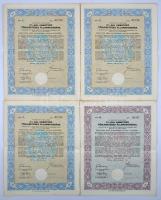 1942-1944. "A Magyar Királyság 3%-kal kamatozó törlesztéses államadóssága" 10db kötvény, 1...