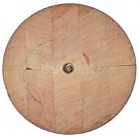 DN "Kemény János vendéglős, a debreceni diákok jóltevője" Br plakett fakeretben (158mm) T:...