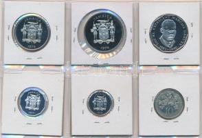 Jamaica 1973. 10c + 1974. 25c + 1975. 5c + 1976. 20c + 50c + 1977. 1c T:PP
Jamaica 1973. 10 Cents + ...