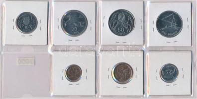 Kiribati 1979. 1c + 2c + 5c + 10c + 20c + 50c + 1$ T:1-
Kiribati 1979. 1 Cent + 2 Cents + 5 Cents + ...