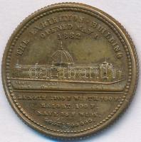 Nagy-Britannia / London 1862. "A kiállítási épület megnyitása" Br zseton (21,5mm) T:2- Great Britain / London 1862. "Opening of the Exhibition Building" Br token (21,5mm) C:VF