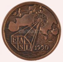 1990. "EASL (Európai Társaság a Máj Tanulmányozására) 25. találkozója, Budapest" Br plaket...