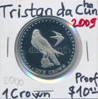 Tristan da Cunha 2009. 1K "II. Erzsébet" T:PP Tristan da Cunha 209. 1 Crown "Elizabeth II" C:PP