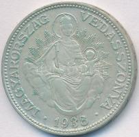 1938. 2P Ag "Madonna" T:2-
Adamo P7