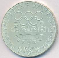 Ausztria 1974. 100Sch Ag "XII. téli olimpia - Innsbruck 1976." T:1-,2 
Austria 1974. 100 S...