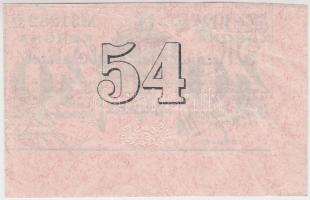 Budapest 1924. "Magyar Földhitel Intézet" záloglevél szelvénye 40K-ról T:III