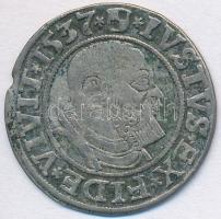 Porosz Hercegség 1537. 1Gr Ag "Brandenburgi Albert" (1,86g) T:2-
Duchy of Prussia 1537. 1 ...