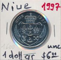 Niue 1997. 1$ Cu-Ni "Diana" T:1,1-
Niue 1997. 1 Dollar Cu-Ni "Diana" C:UNC,AU