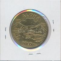 Amerikai Egyesült Államok 1976. "Hawaii Dollar - Hilo" fém emlékdollár T:1
USA 1976. &quot...