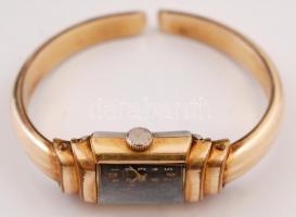 Herma 15 köves női karóra, aranyozott fém, jelzett, működik