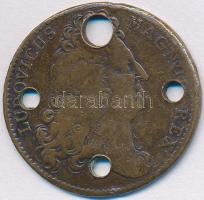 Franciaország DN "XVI. Lajos" Cu zseton T:3 ly.
France ND "Louis XVI" Cu token C...