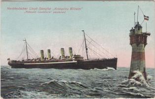 SS Kronprinz Wilhelm;  Norddeutscher Lloyd-Dampfer (fl)