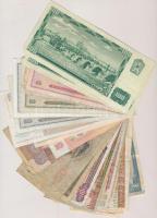 30db-os vegyes külföldi bankjegy tétel, közte Csehszlovákia, Lengyelország, NDK, Törökország, Irán T...