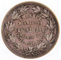 1897. "Emlékül Ajánlotta Horsky János Mérnök és Építési Fővállalkozó / A Szegzárd-Báttaszéki H....