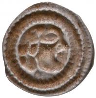 1180-1240. Bracteata Ag "III. Béla - IV. Béla" (0.21g) T:2-
Huszár 192., Unger 122